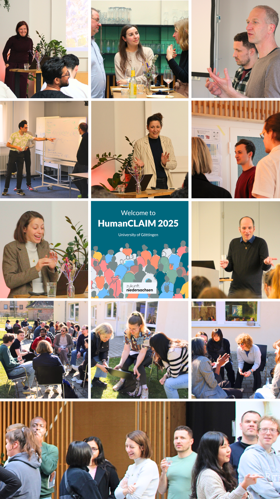 Impressions from HumanCLAIM 2025