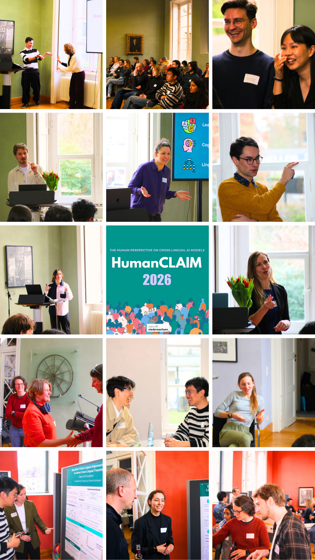 Impressions from HumanCLAIM 2026